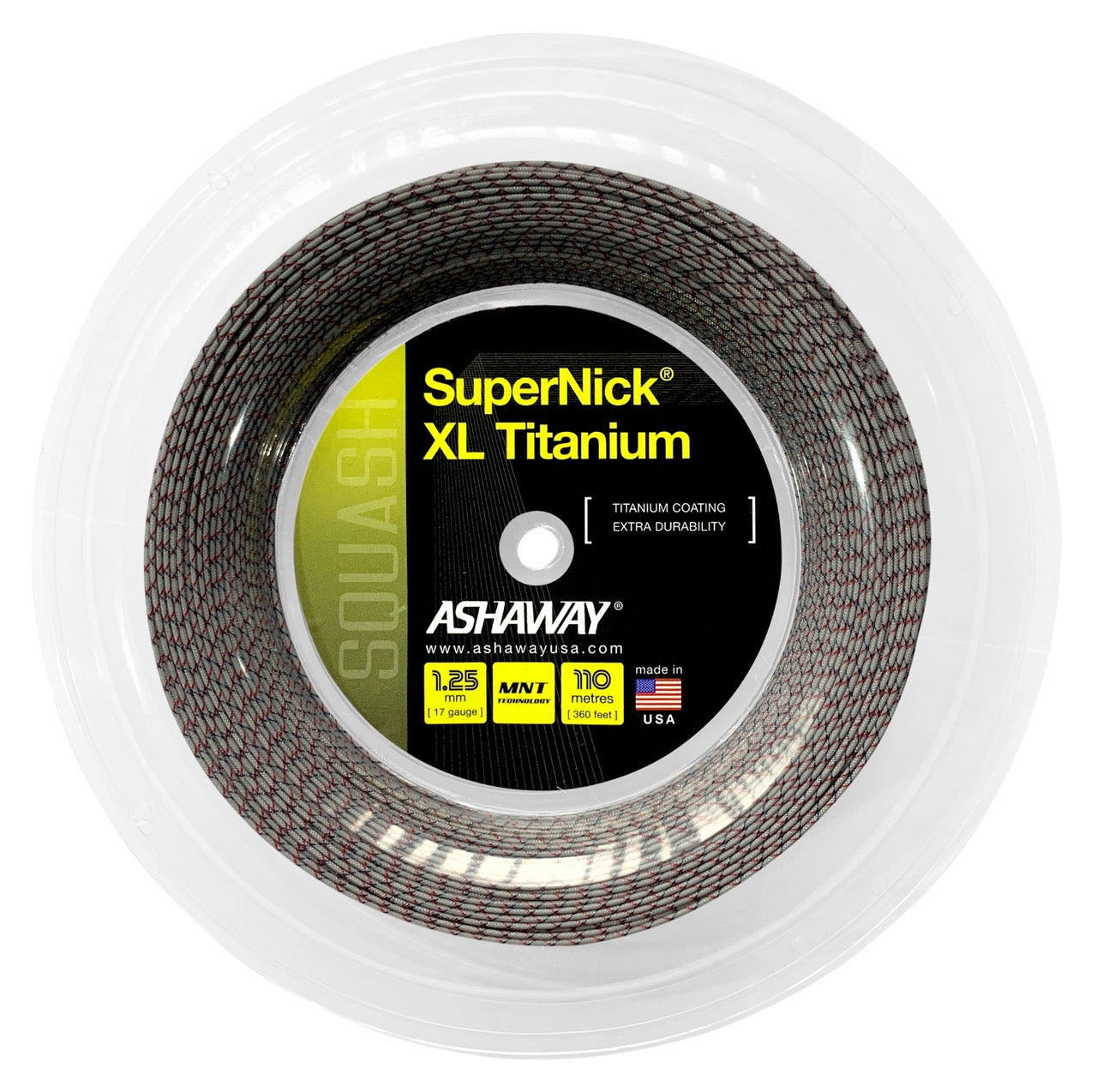 Ashaway Squash Strings Supernick TI Reel 1,25