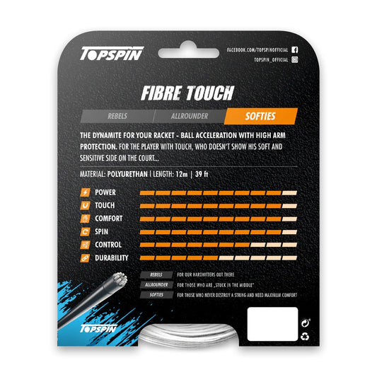 Topspin Tennis String Set Fibre Touch
