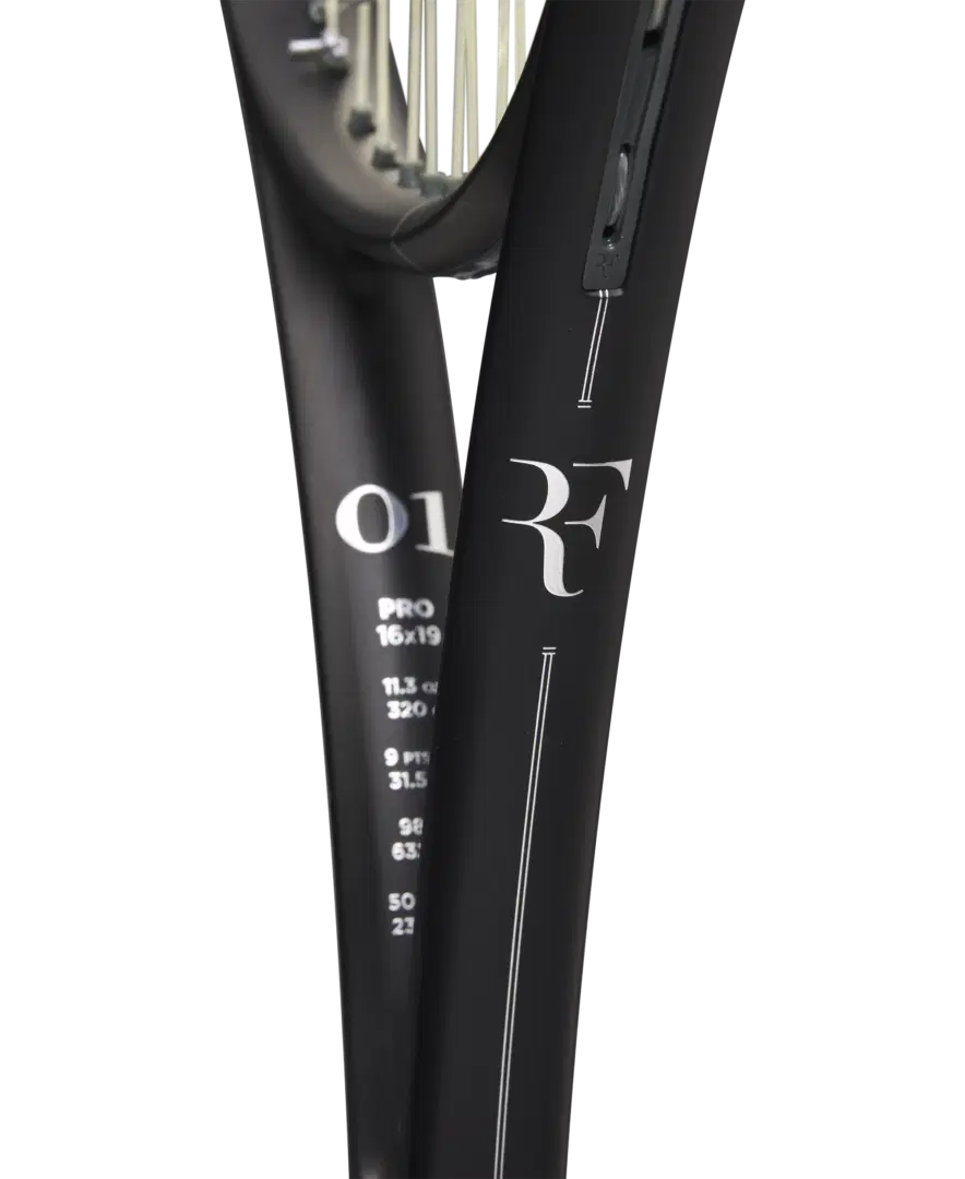 Wilson Tennis Racket RF 01 BLACK 16X19 300G