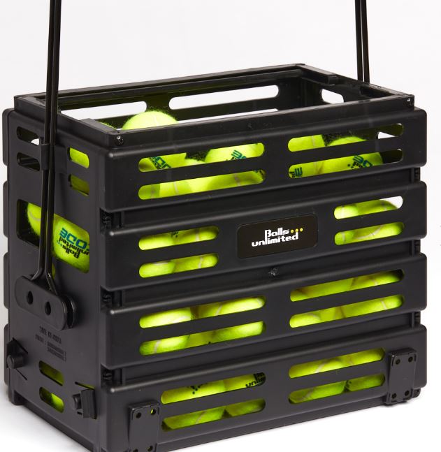 Balls Unlimited Plastic Ball Basket with Wheels