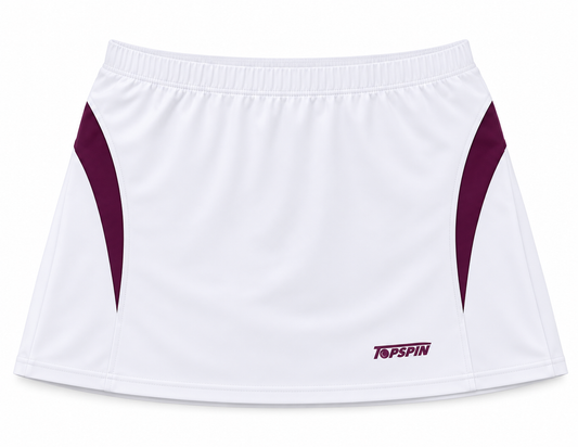 Topspin Skirt White