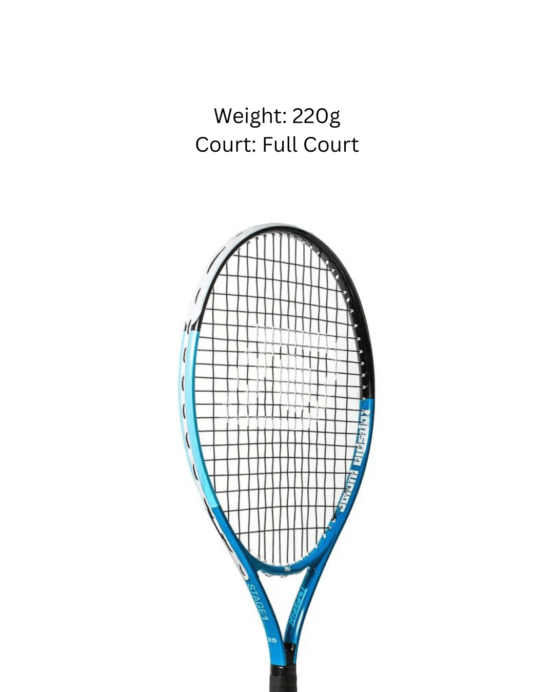 Topspin Tennis 25" Racket 8-10 Years Play & Stay Stage 1 Green Ball