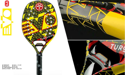PRO - Evo - Turquoise - BEACH TENNIS RACKET