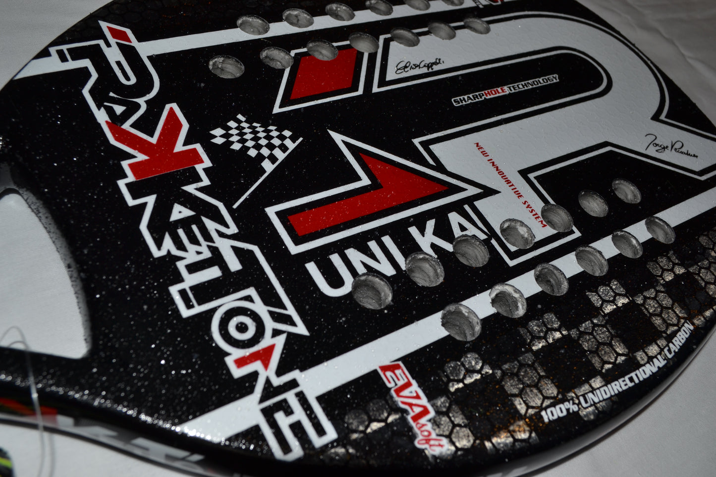 RKT - R1 UNI.KA full carbon (22 mm) - BEACH TENNIS RACKET