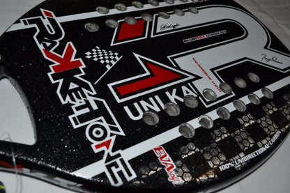 RKT - R1 UNI.KA full carbon (22 mm) - BEACH TENNIS RACKET