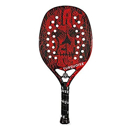 Red Sailing Racket Black Death PRO - RED - BEACH TENNIS RACKET – Topspin Sportsgear