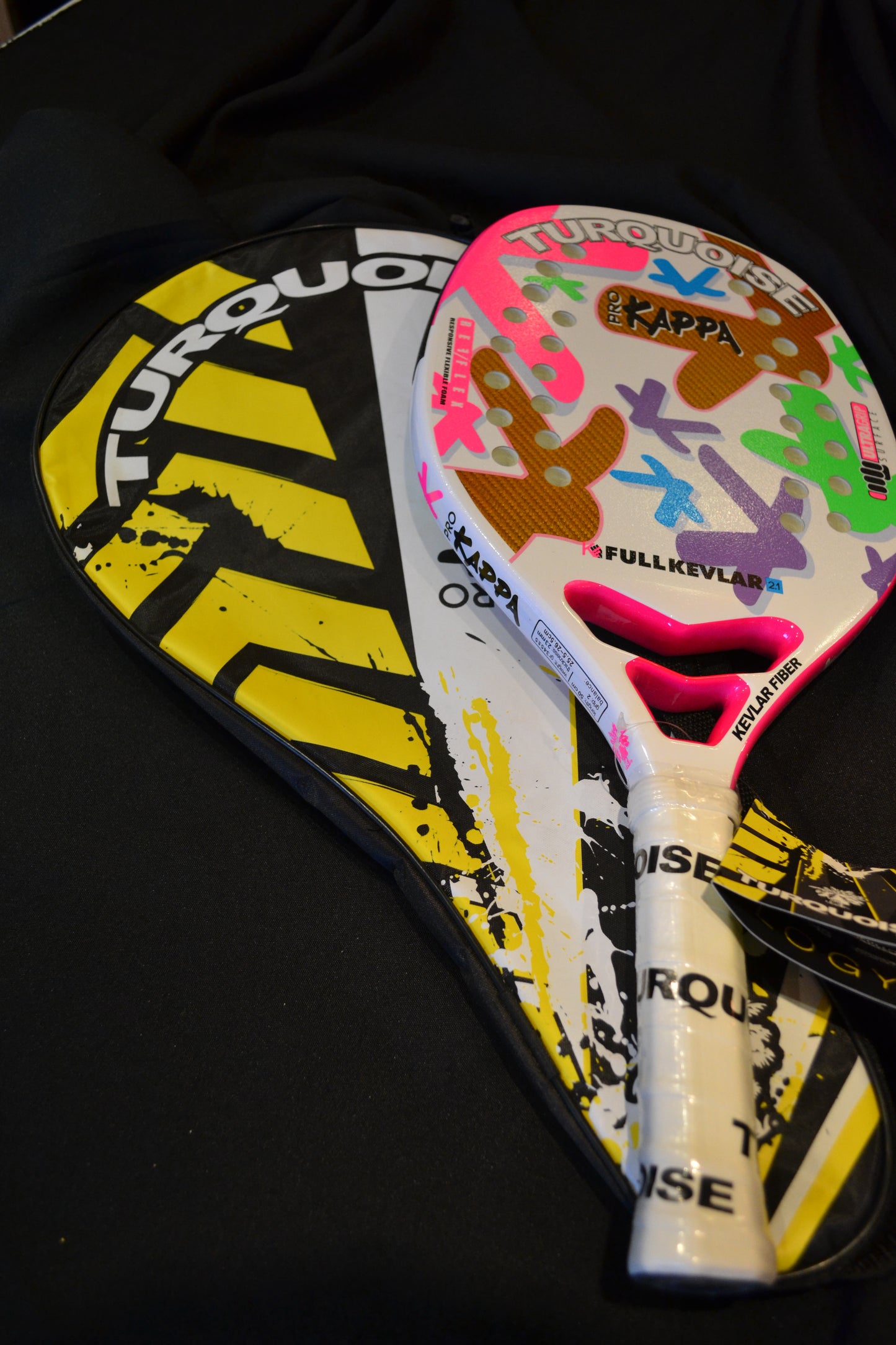 Turquoise - Pro KAPPA - BEACH TENNIS RACKET