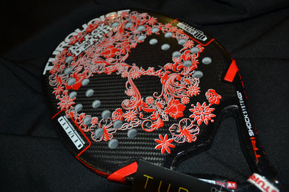 Full Carbon - Black Death Power - BEACH TENNIS RACKET