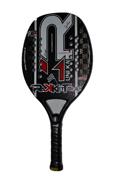 RKT - R1 UNI.KA full carbon (22 mm) - BEACH TENNIS RACKET