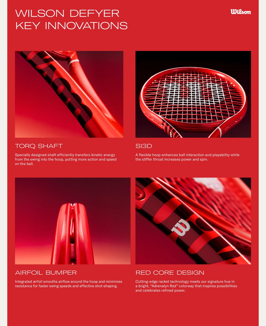 Wilson Tennis Racket Defyer 98 Pro V1 L3