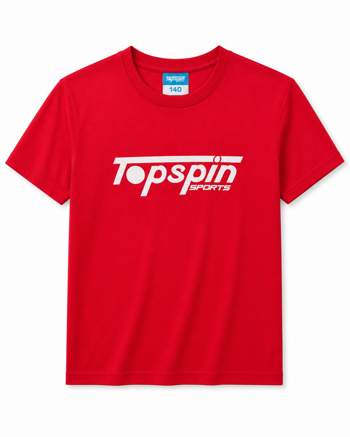 Topspin T-shirt Red Kids 140 10-11 Years (Copy)