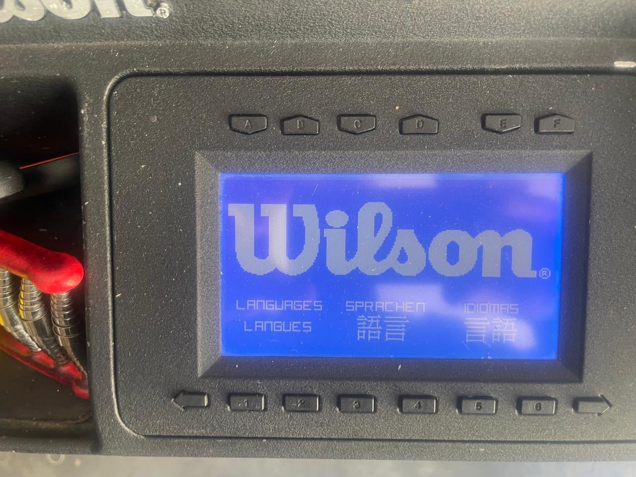 Wilson Baiardo Electronic Stringing Machine