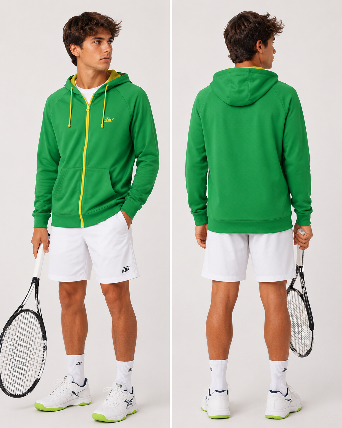 Topspin Hoodie Green