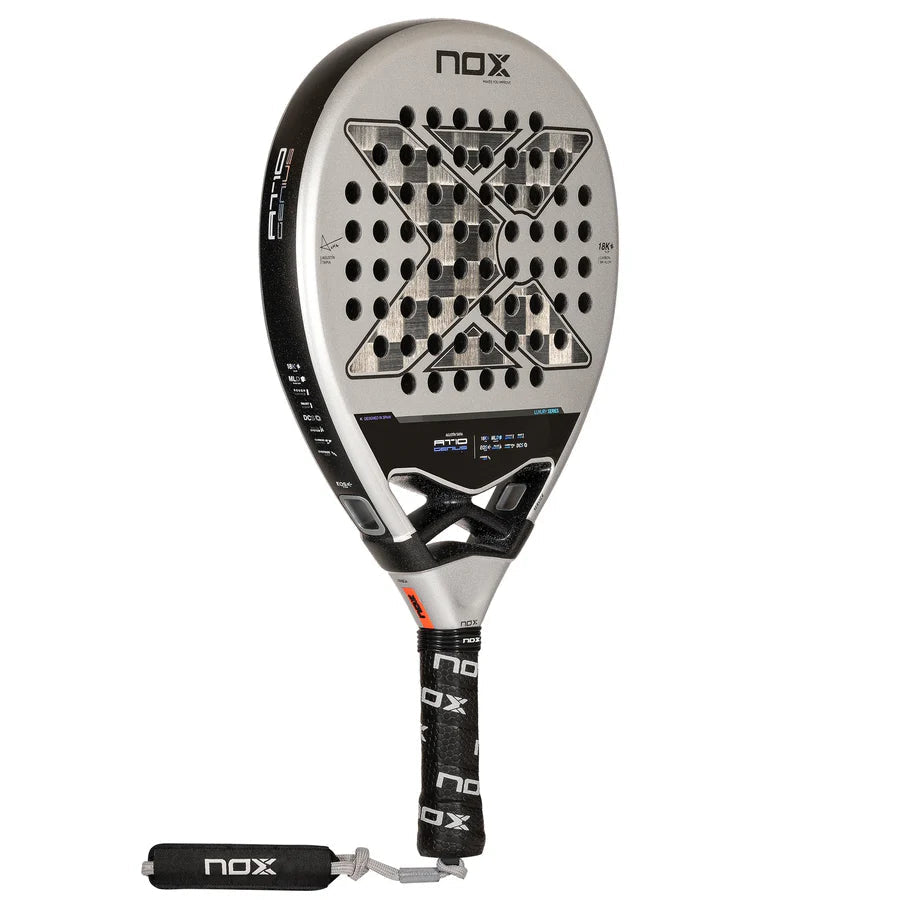 Nox Padel Racket AT10 Genius 18K Luxury By Agustin Tapia 2024 Padel Racket (2nd Hand, Signed by Willy Lahoz)