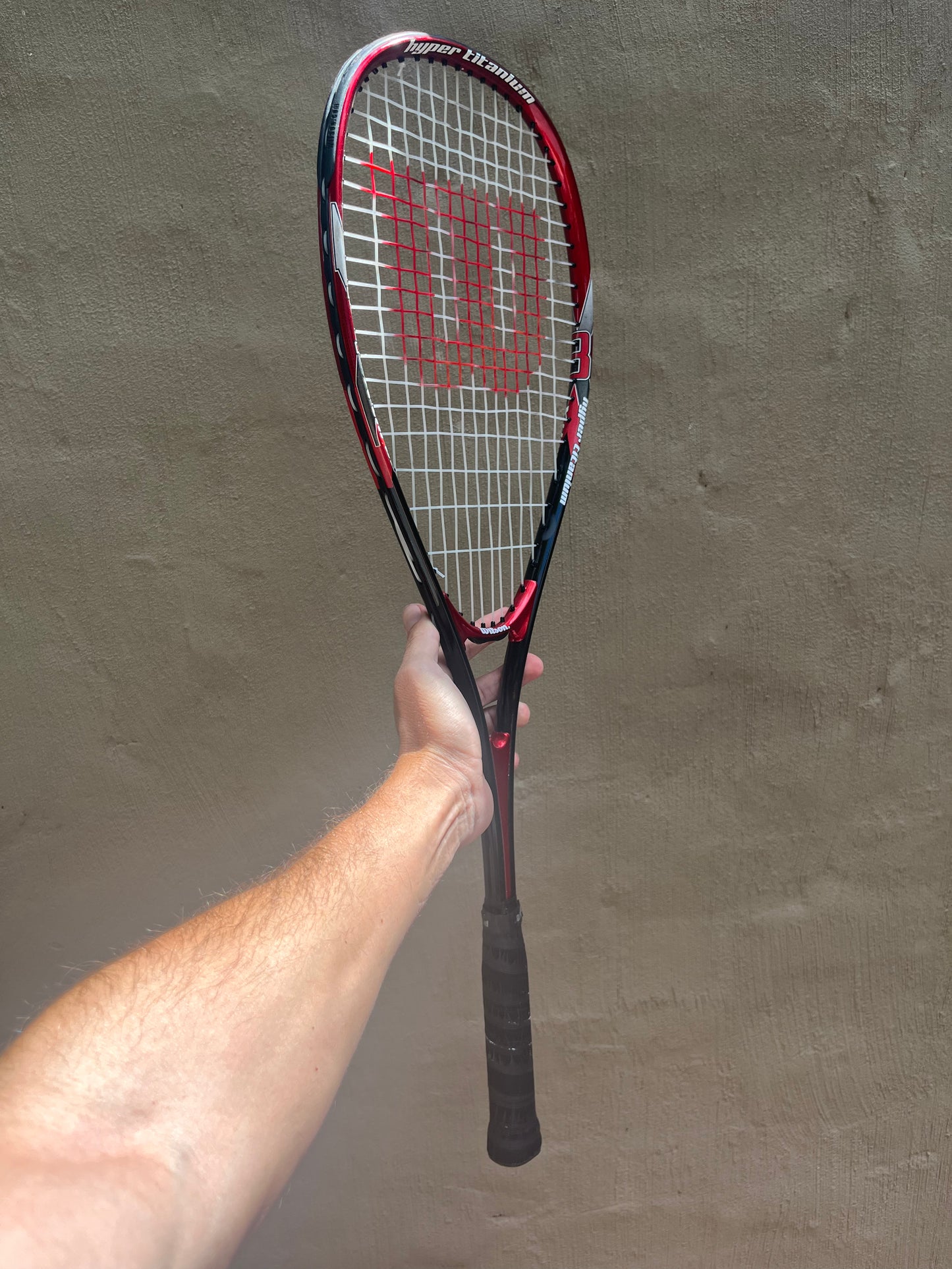 Wilson Hyper Titanium X-Three Squash Racket (2nd Hand)