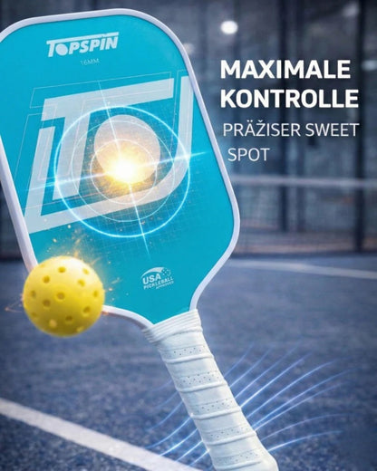Topspin LED Pickleball Paddle Set (2 Rackets - 2 Balls - 1 Carry Bag)