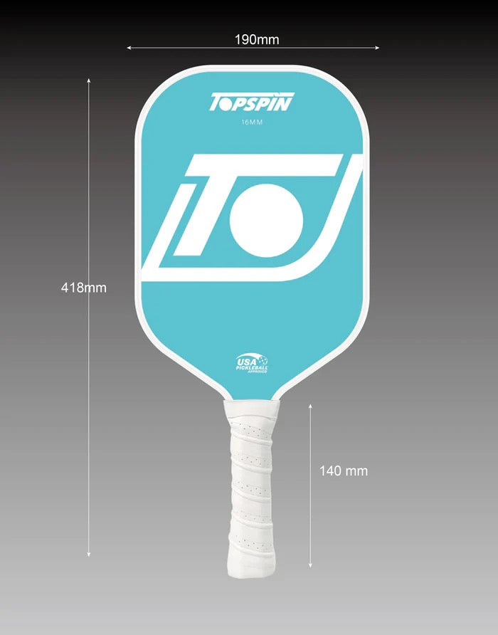 Topspin LED Pickleball Paddle Set (2 Rackets - 2 Balls - 1 Carry Bag)