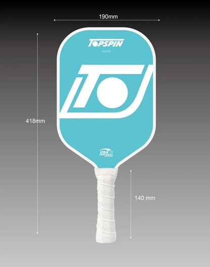 Topspin LED Pickleball Paddle Set (2 Rackets - 2 Balls - 1 Carry Bag)