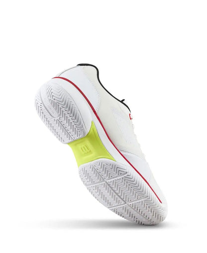 Wilson Shoe Mens Rush Lite 5 White / Black / Infared Tennis Shoe