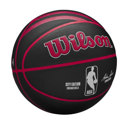 Wilson NBA Team City Collector Basketball Chicago Bulls (Size 7)