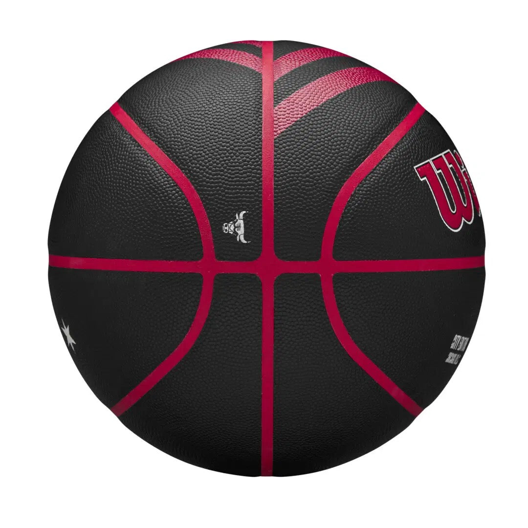 Wilson NBA Team City Collector Basketball Chicago Bulls (Size 7)