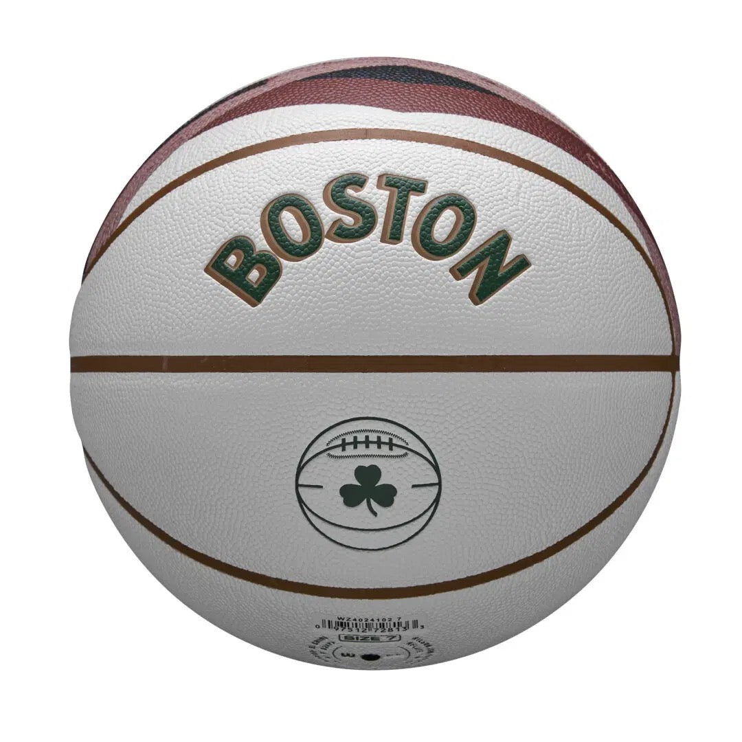 Wilson NBA Team City Collector Basketball Boston Celtics (Size 7)