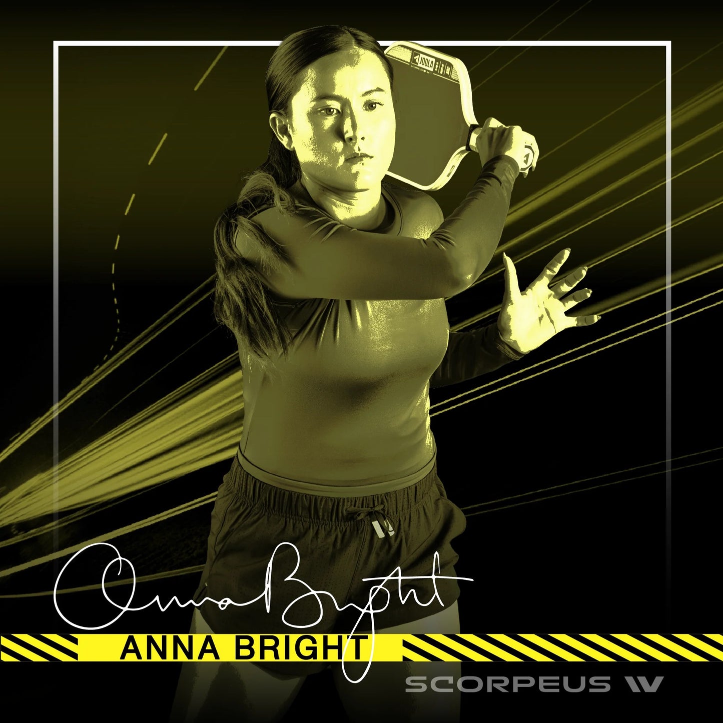 Joola Pickleball Paddle Anna Bright Scorpeus Pro IV Duel 14mm