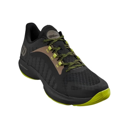 Wilson Padel Shoe Mens Huron Pro Black/Lime/Green Falcon