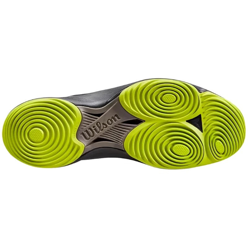 Wilson Padel Shoe Mens Huron Pro Black/Lime/Green Falcon