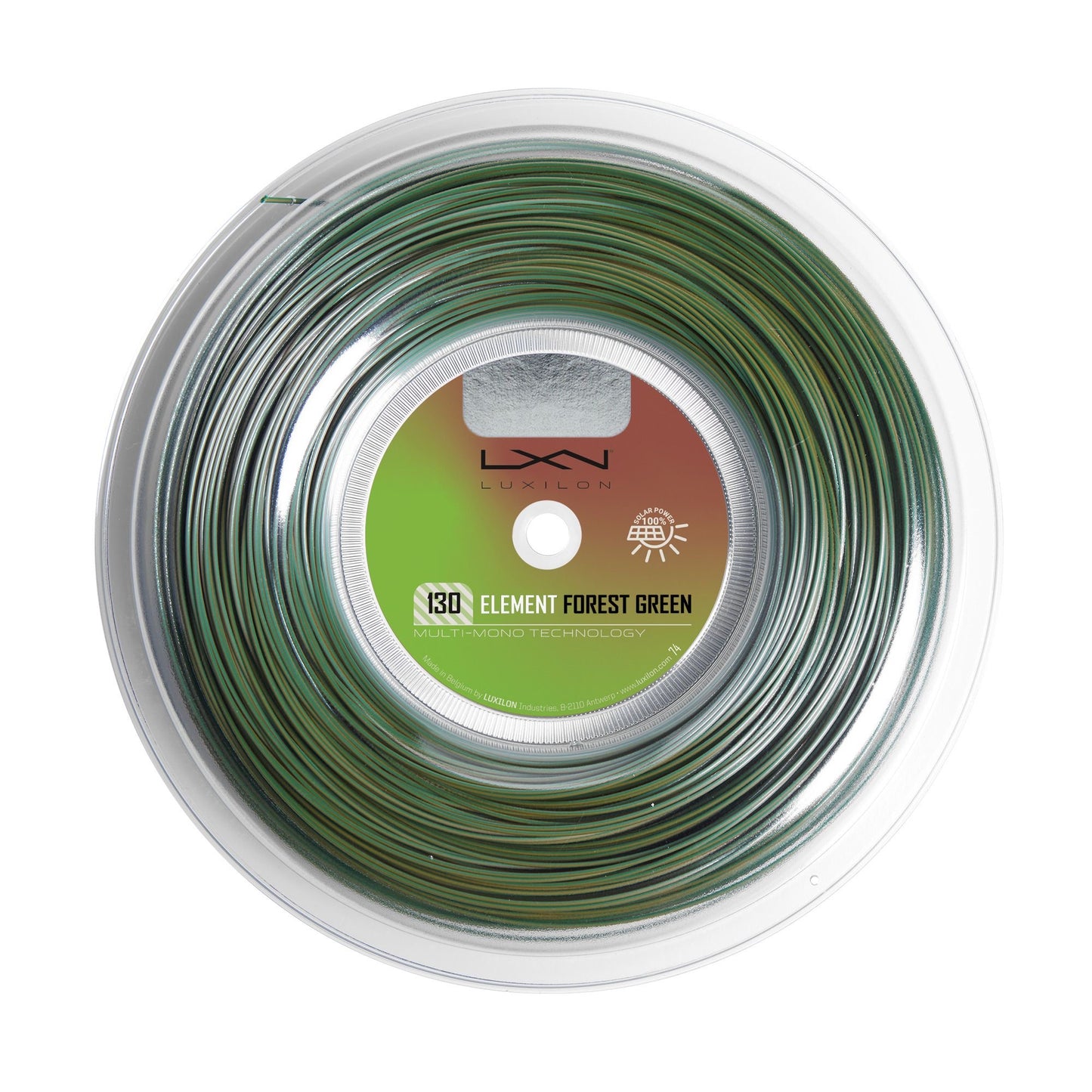 Luxilon Tennis Strings Element Forest Green 130 Tennis String – 200m Reel