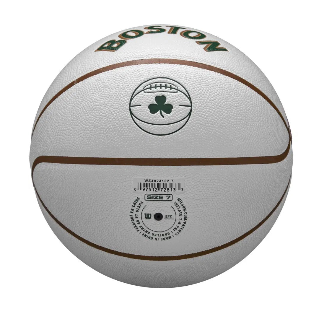 Wilson NBA Team City Collector Basketball Boston Celtics (Size 7)