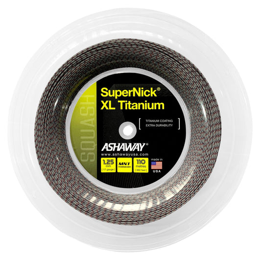 Ashaway Squash Strings Supernick TI Reel 1,25