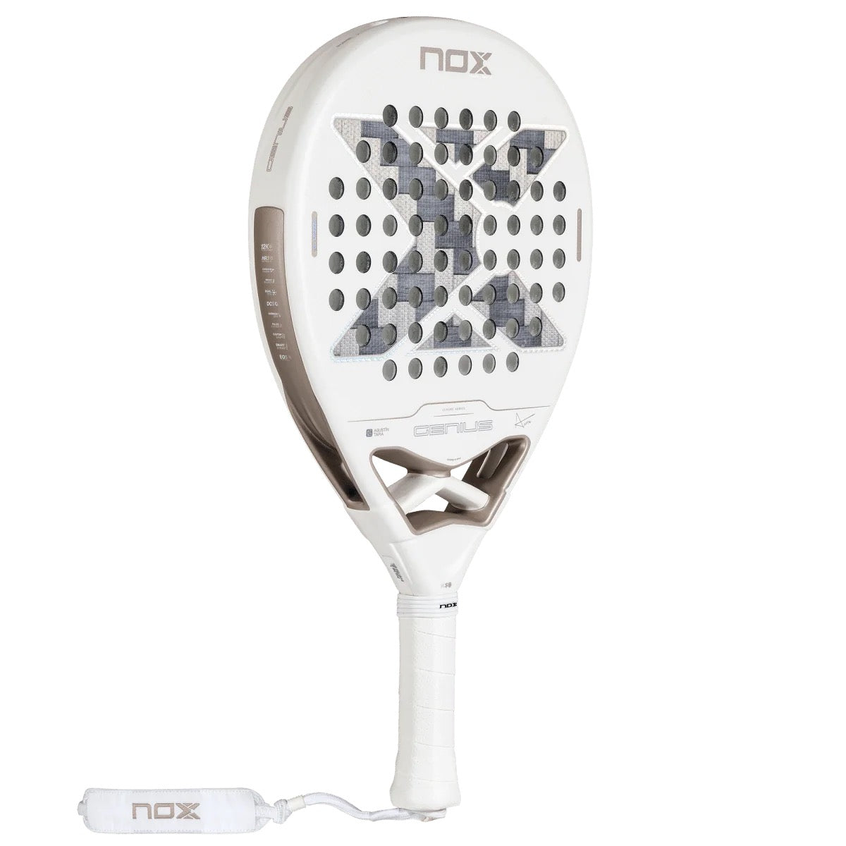 Nox Padel Racket Genius 12K Alum Xtrem Lite By Agustin Tapia 2027 Pre-Order