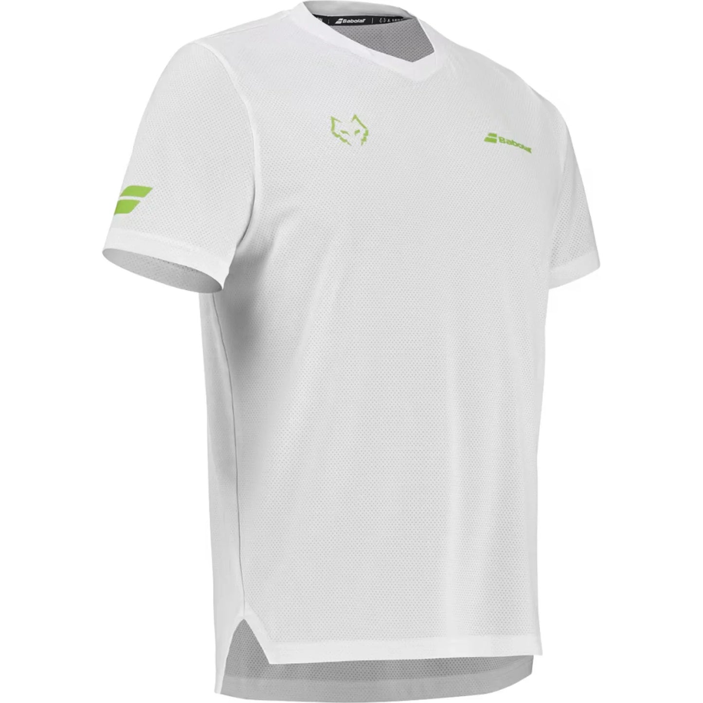 Babolat Crew Neck Tee Lebrón (White) 2026