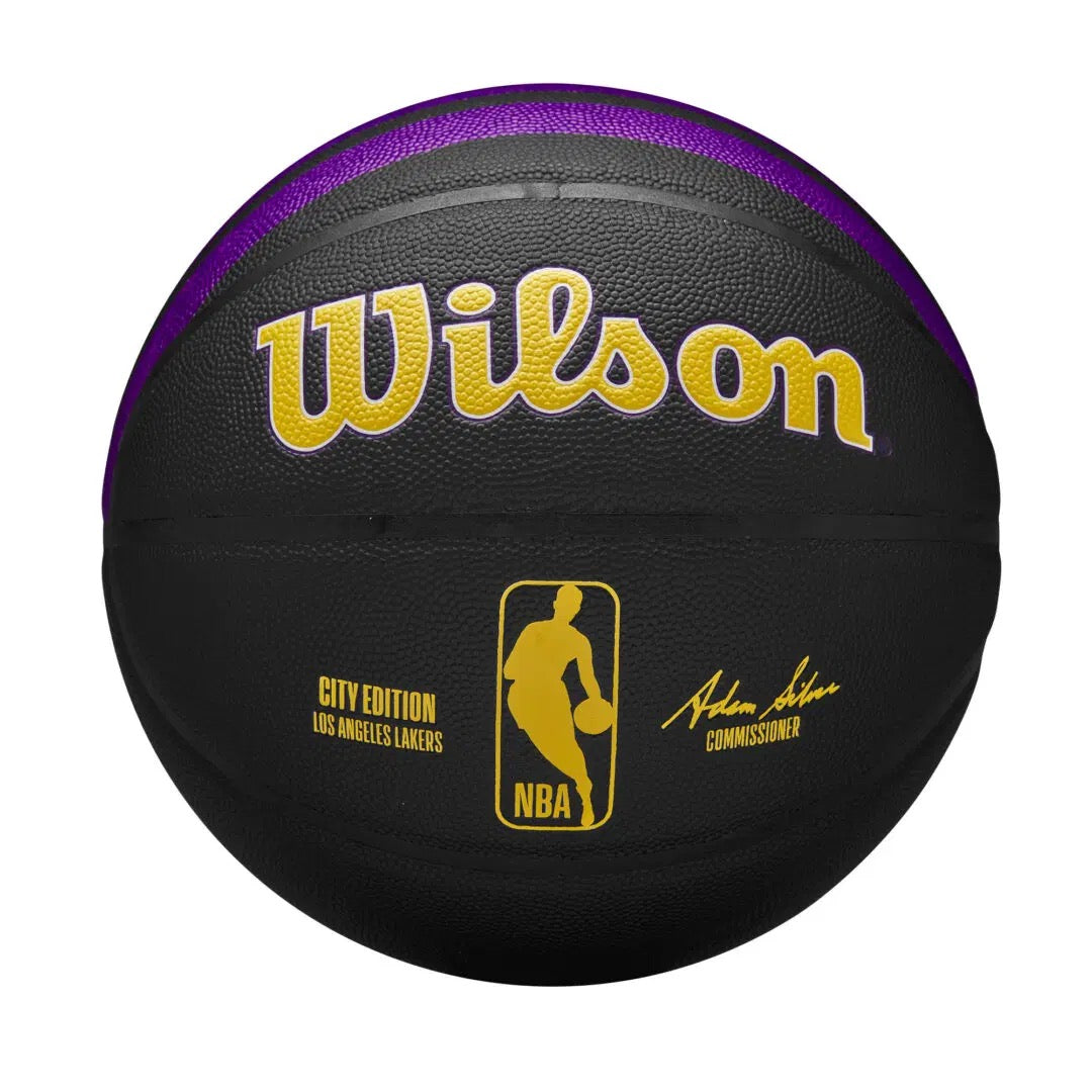 Wilson NBA Team City Collector Basketball LA Lakers (Size 7)