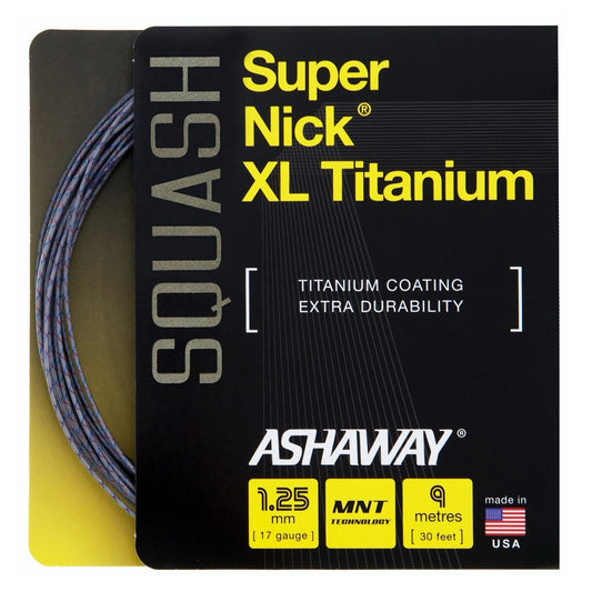 Ashaway Squash Strings Supernick TI Reel 12m Set