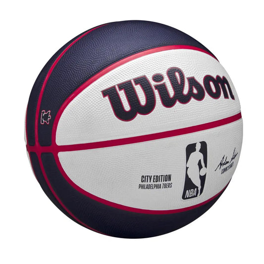 Wilson NBA Team City Edition Basketball Philadelphia 76ers (Size 7)