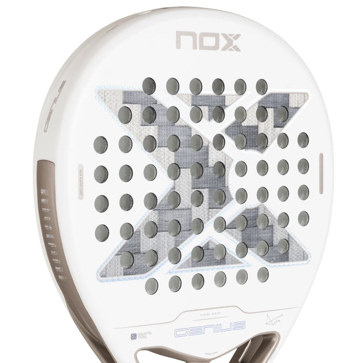 Nox Padel Racket Genius 12K Alum Xtrem Lite By Agustin Tapia 2027 Pre-Order