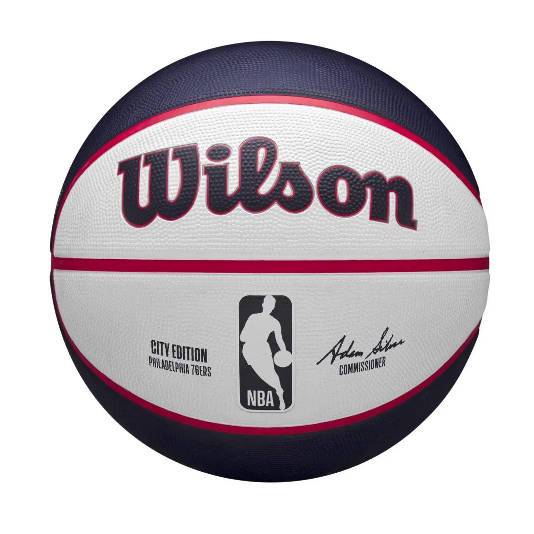 Wilson NBA Team City Edition Basketball Philadelphia 76ers (Size 7)
