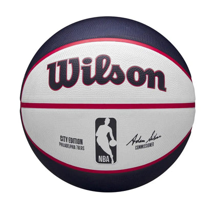 Wilson NBA Team City Edition Basketball Philadelphia 76ers (Size 7)