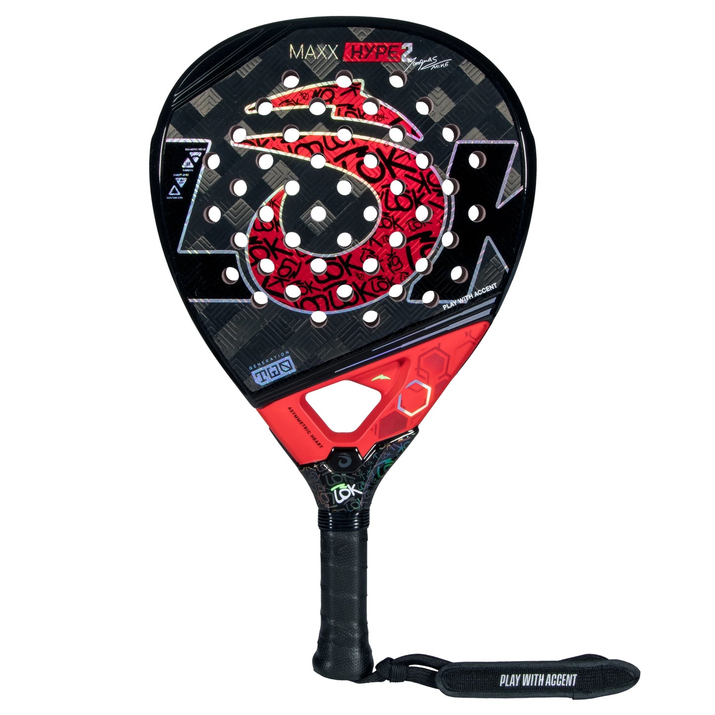 LOK Padel Racket Maxx Hype Gen 2