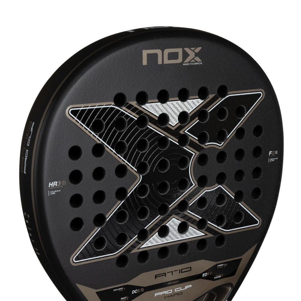 Nox Padel Racket AT10 Pro Cup HARD 2026