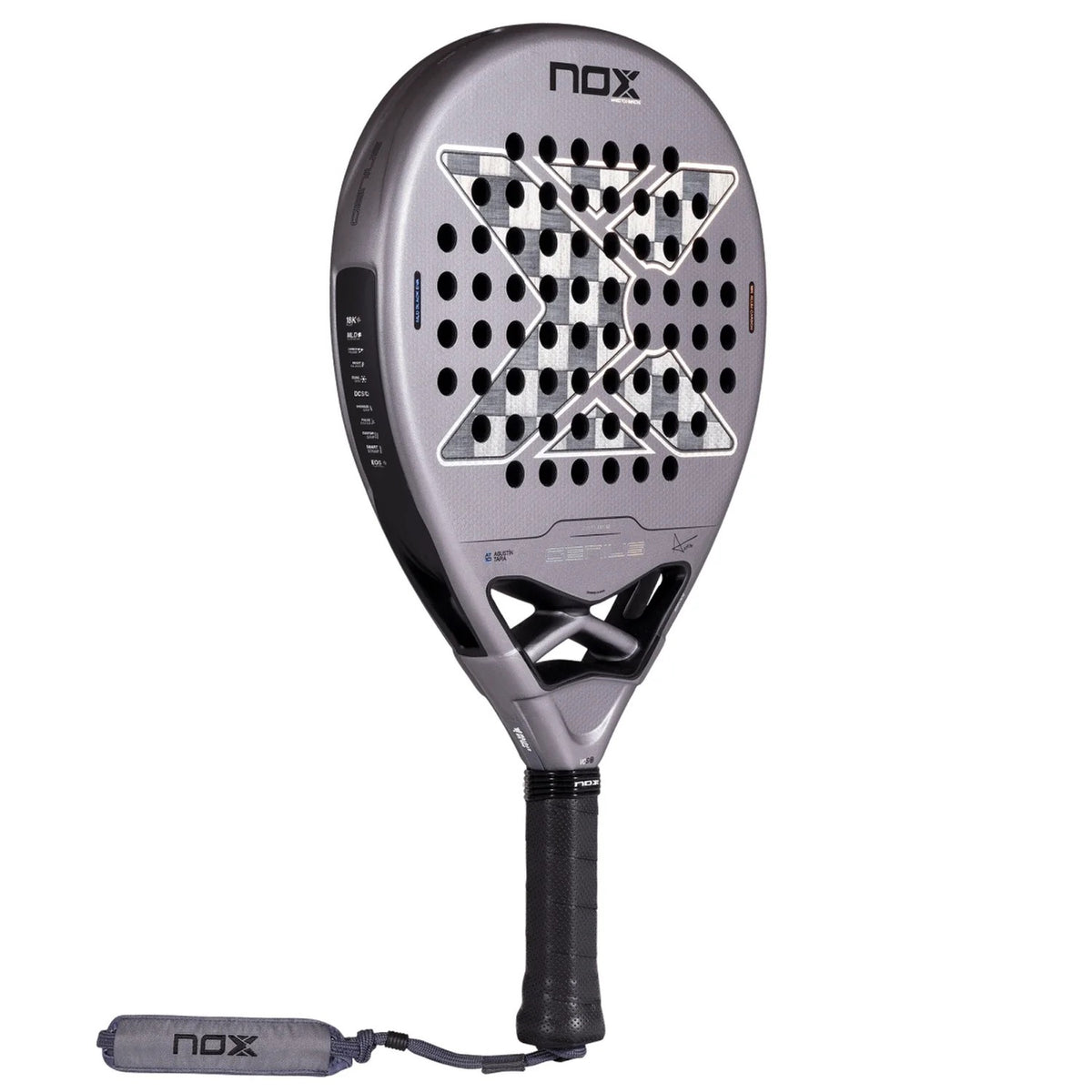 Nox Padel Racket Genius 18K Alum by Agustín Tapia 2027 PRE-ORDER