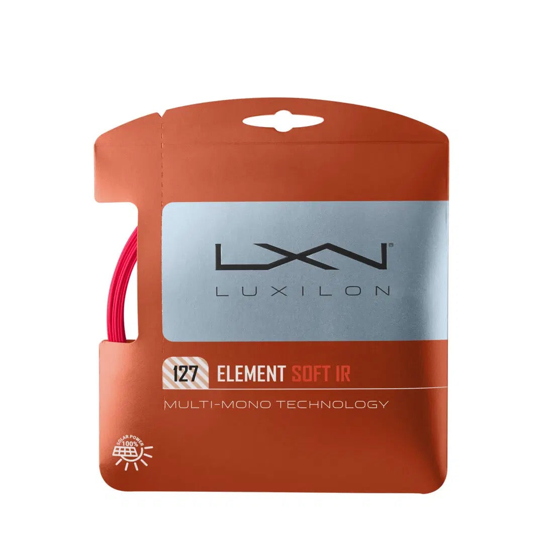Luxilon Element IR Soft 127 Tennis String – Set