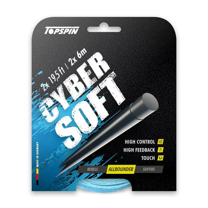 Topspin Tennis String Cyber Soft Set