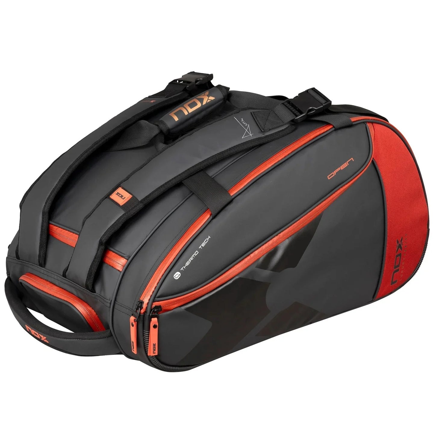 Nox Padel Bag Luxury Open Series (Black/Red)