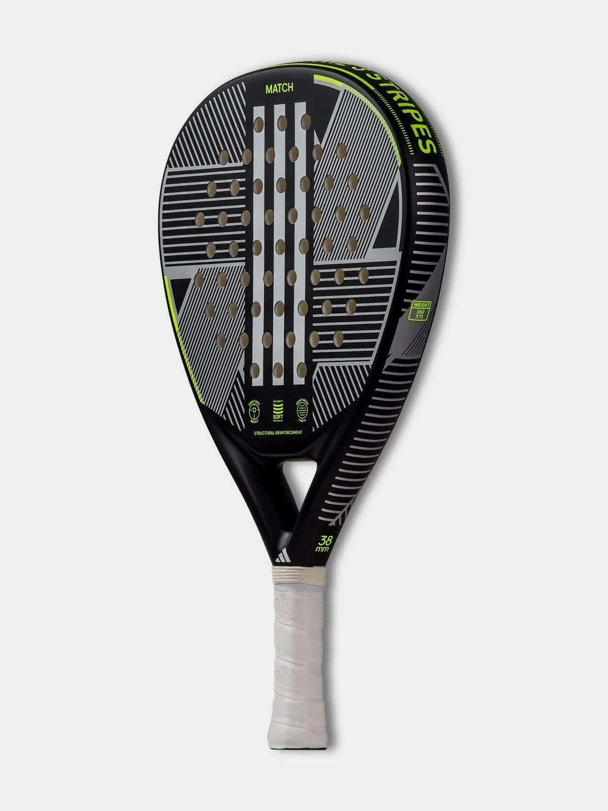 Adidas Padel Racket Match 3.3 Black/Lime