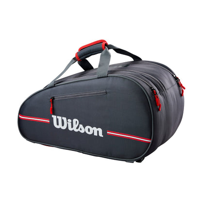 Wilson Team Padel Bag Grey/Red