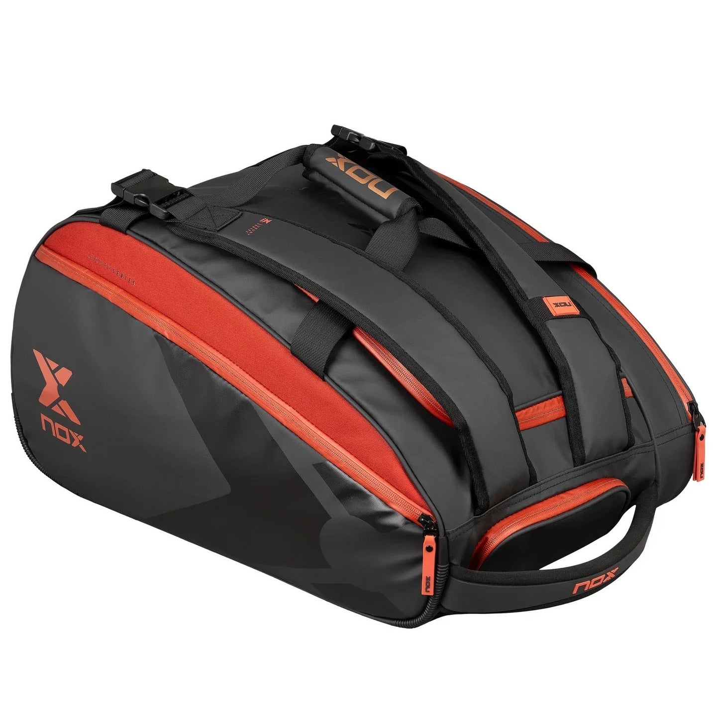 Nox Padel Bag Luxury Open Series (Black/Red)