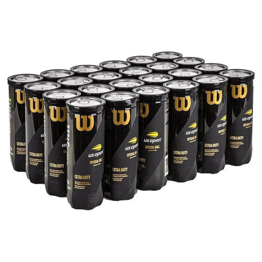Wilson Tennis Balls US Open Extra Duty 72 Pack/24 Cans